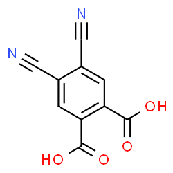 ChemSpider 2D Image | 4,5-Dicyanophthalic acid | C10H4N2O4