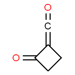 ChemSpider 2D Image | 2-(Oxomethylene)cyclobutanone | C5H4O2