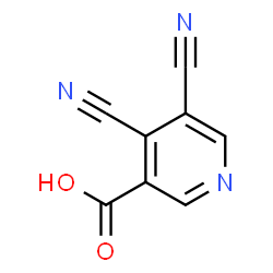 ChemSpider 2D Image | 4,5-Dicyanonicotinic acid | C8H3N3O2