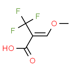 ChemSpider 2D Image | (2Z)-3-Methoxy-2-(trifluoromethyl)acrylic acid | C5H5F3O3