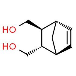 ChemSpider 2D Image | (1S,2S,3S,4S)-Bicyclo[2.2.1]hept-5-ene-2,3-diyldimethanol | C9H14O2