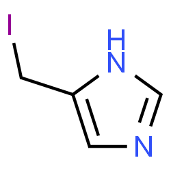 ChemSpider 2D Image | 5-(Iodomethyl)-1H-imidazole | C4H5IN2