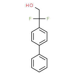 ChemSpider 2D Image | 2-(4-Biphenylyl)-2,2-difluoroethanol | C14H12F2O