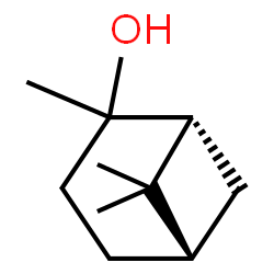 ChemSpider 2D Image | (1R,5S)-2,6,6-Trimethylbicyclo[3.1.1]heptan-2-ol | C10H18O