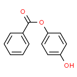 ChemSpider 2D Image | 4-Hydroxyphenylbenzoat | C13H10O3