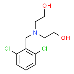 ChemSpider 2D Image | 2,2'-[(2,6-Dichlorobenzyl)imino]diethanol | C11H15Cl2NO2