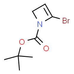 ChemSpider 2D Image | tert-butyl 4-bromo-2H-azete-1-carboxylate | C8H12BrNO2