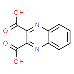 ChemSpider 2D Image | 2,3-Quinoxalinedicarboxylic acid | C10H6N2O4