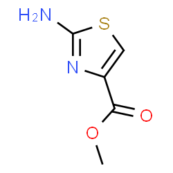 ChemSpider 2D Image | Methyl 2-amino-1,3-thiazole-4-carboxylate | C5H6N2O2S