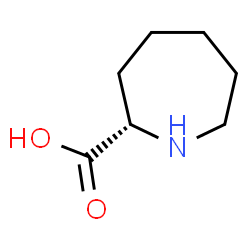 ChemSpider 2D Image | (2S)-2-Azepanecarboxylic acid | C7H13NO2