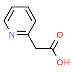 ChemSpider 2D Image | 2-Pyridylacetic Acid | C7H7NO2