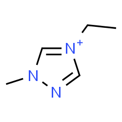 ChemSpider 2D Image | 4-Ethyl-1-methyl-1H-1,2,4-triazol-4-ium | C5H10N3