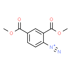 ChemSpider 2D Image | 2,4-Bis(methoxycarbonyl)benzenediazonium | C10H9N2O4