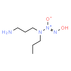 ChemSpider 2D Image | 3-(3-Aminopropyl)-1-hydroxy-3-propyl-1-triazene 2-oxide | C6H16N4O2