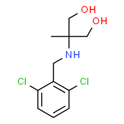 ChemSpider 2D Image | 2-[(2,6-Dichlorobenzyl)amino]-2-methyl-1,3-propanediol | C11H15Cl2NO2