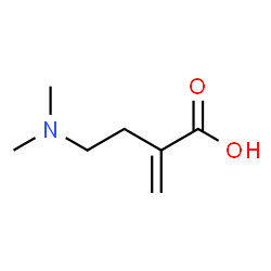 ChemSpider 2D Image | 4-(Dimethylamino)-2-methylenebutanoic acid | C7H13NO2