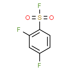 ChemSpider 2D Image | 2,4-Difluorobenzenesulfonyl fluoride | C6H3F3O2S