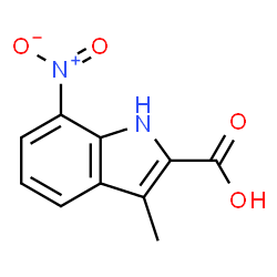 ChemSpider 2D Image | 3-Methyl-7-nitro-1H-indole-2-carboxylic acid | C10H8N2O4