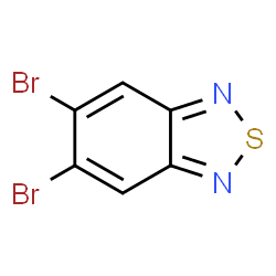 ChemSpider 2D Image | 5,6-Dibromo-2,1,3-benzothiadiazole | C6H2Br2N2S
