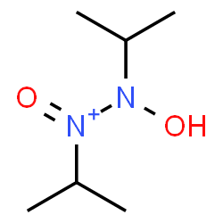 ChemSpider 2D Image | 2-Hydroxy-1,2-diisopropyl-1-oxohydrazinium | C6H15N2O2