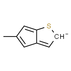 ChemSpider 2D Image | 5-Methyl-2H-cyclopenta[b]thiophen-2-ide | C8H7S