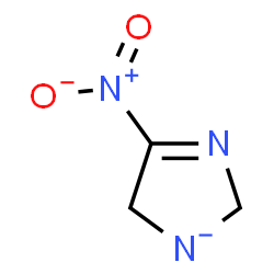 ChemSpider 2D Image | 4-Nitro-2,5-dihydroimidazol-1-ide | C3H4N3O2
