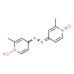 ChemSpider 2D Image | (4Z)-4-[(2E)-(1-Hydroxy-2-methyl-4(1H)-pyridinylidene)hydrazono]-2-methyl-1-oxo-1,4-dihydropyridinium | C12H13N4O2