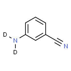 ChemSpider 2D Image | 3-(~2~H_2_)Aminobenzonitrile | C7H4D2N2