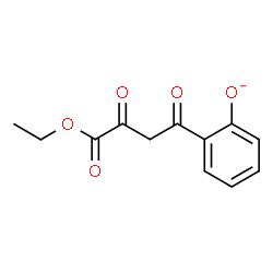 ChemSpider 2D Image | 2-(4-Ethoxy-3,4-dioxobutanoyl)phenolate | C12H11O5