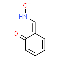ChemSpider 2D Image | {[(Z)-(6-Oxo-2,4-cyclohexadien-1-ylidene)methyl]amino}oxidanide | C7H6NO2