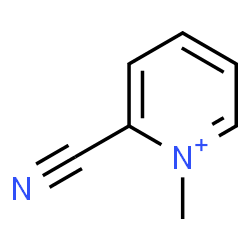 ChemSpider 2D Image | 2-Cyano-1-methylpyridinium | C7H7N2