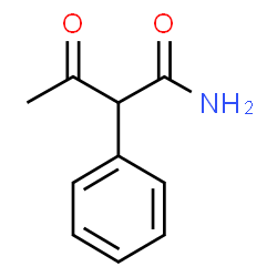 ChemSpider 2D Image | 3-Oxo-2-phenylbutanamide | C10H11NO2