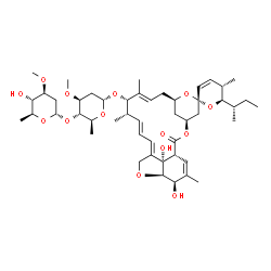 ChemSpider 2D Image | Avermectin B1a | C48H72O14
