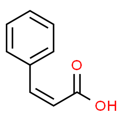 ChemSpider 2D Image | cis-cinnamic acid | C9H8O2