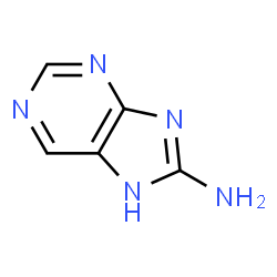 ChemSpider 2D Image | 8-Aminopurine | C5H5N5