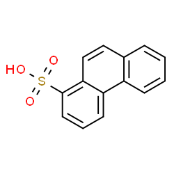 ChemSpider 2D Image | 1-Phenanthrenesulfonic acid | C14H10O3S