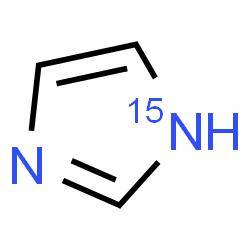 ChemSpider 2D Image | (1-~15~N)-1H-Imidazole | C3H4N15N