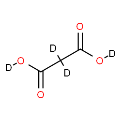 ChemSpider 2D Image | Malonic Acid-d4 | C3D4O4
