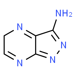 ChemSpider 2D Image | 2,5-dihydropyrazolo[3,4-b]pyrazin-3-amine | C5H6N5