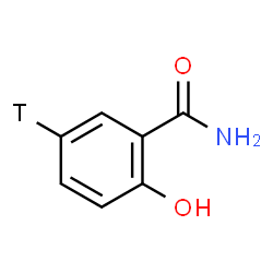 ChemSpider 2D Image | 2-Hydroxy(5-~3~H)benzamide | C7H6TNO2
