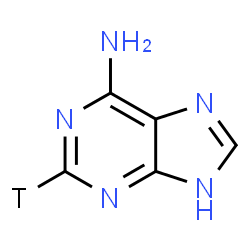 ChemSpider 2D Image | (2-~3~H)-9H-Purin-6-amine | C5H4TN5