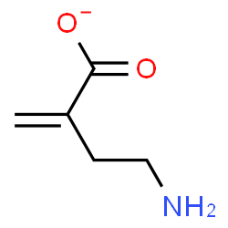 ChemSpider 2D Image | 4-Amino-2-methylenebutanoate | C5H8NO2