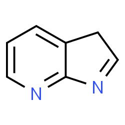 ChemSpider 2D Image | 1,3-dihydropyrrolo[2,3-b]pyridine | C7H7N2