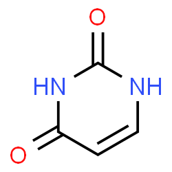 ChemSpider 2D Image | Uracil | C4H4N2O2