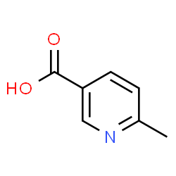 ChemSpider 2D Image | 6-Methylnicotinic acid | C7H7NO2