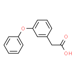 ChemSpider 2D Image | 3-Phenoxyphenylacetic acid | C14H12O3
