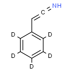 ChemSpider 2D Image | 2-(2,3,4,5,6-pentadeuteriophenyl)ethenimine | C8H2D5N