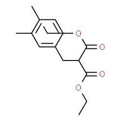 ChemSpider 2D Image | Diethyl-(3,4-dimethylbenzyl)malonat | C16H22O4