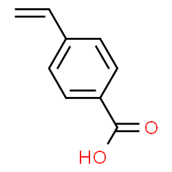 ChemSpider 2D Image | 4-Vinylbenzoic acid | C9H8O2