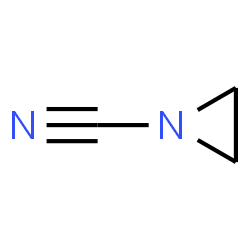 ChemSpider 2D Image | 1-Aziridinecarbonitrile | C3H4N2